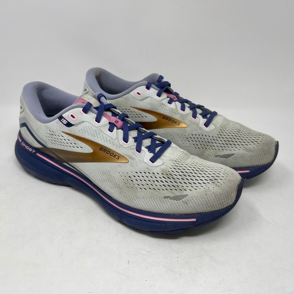 Brooks Ghost 15 Run Shoes Mens Sz 13 Gray Gold 6,4,8:I.5.4 0 - Picture 7 of 13